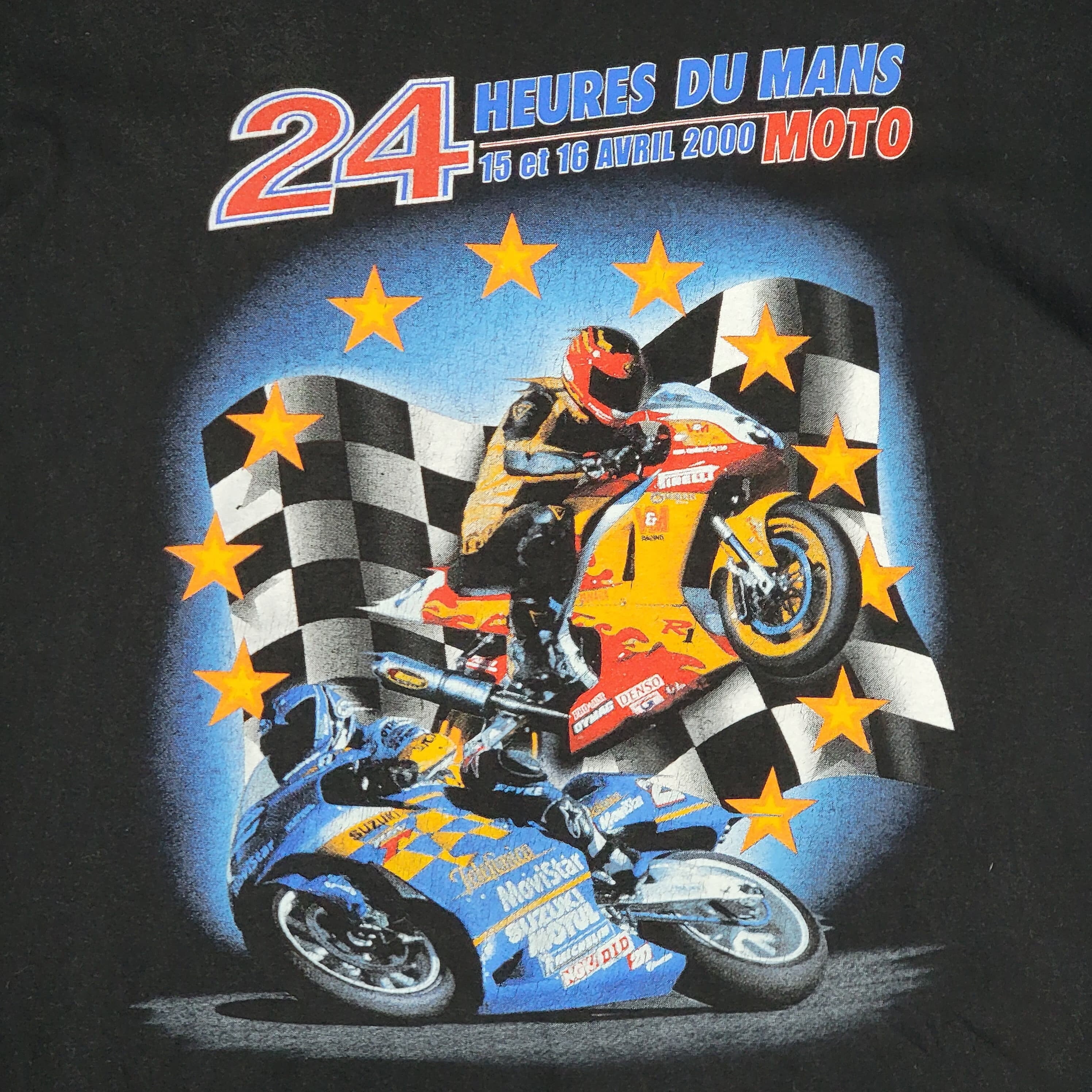 T-shirt Motorcycle Homme - 24 Heures Motos Taille S