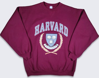 Harvard University Crimson Vintage 80s Champion Sweatshirt