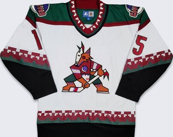 Vintage Arizona Coyotes Starter Brand Jersey Size Youth Medium