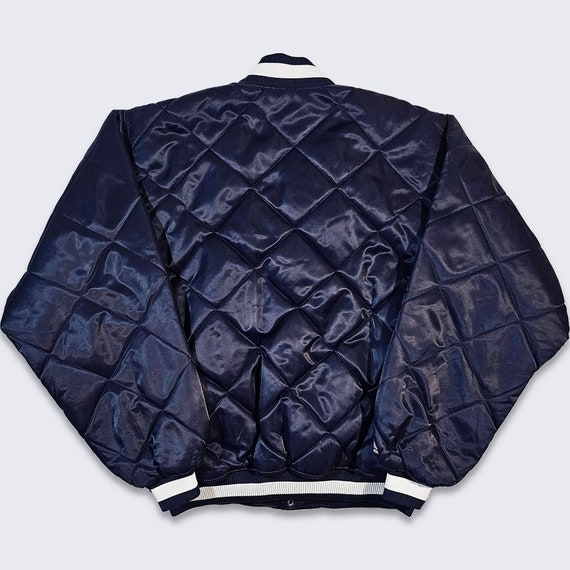 New York Yankees Vintage 90s Majestic Quilted Satin Bomber New York Yankees Vintage 90s Majestic Quilted Satin Bomber