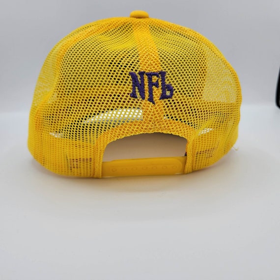 Minnesota Vikings Reebok Trucker Snapback Hat - N… - image 4