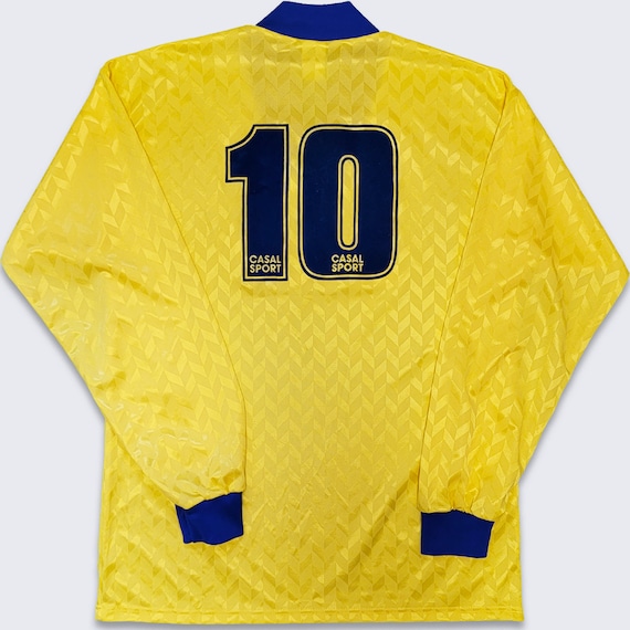 Snickers Vintage 90s Long Sleeve Soccer Jersey - … - image 2