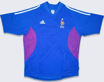 France Vintage 00s Robert Pires Adidas Soccer Jersey - 2002 / 2004