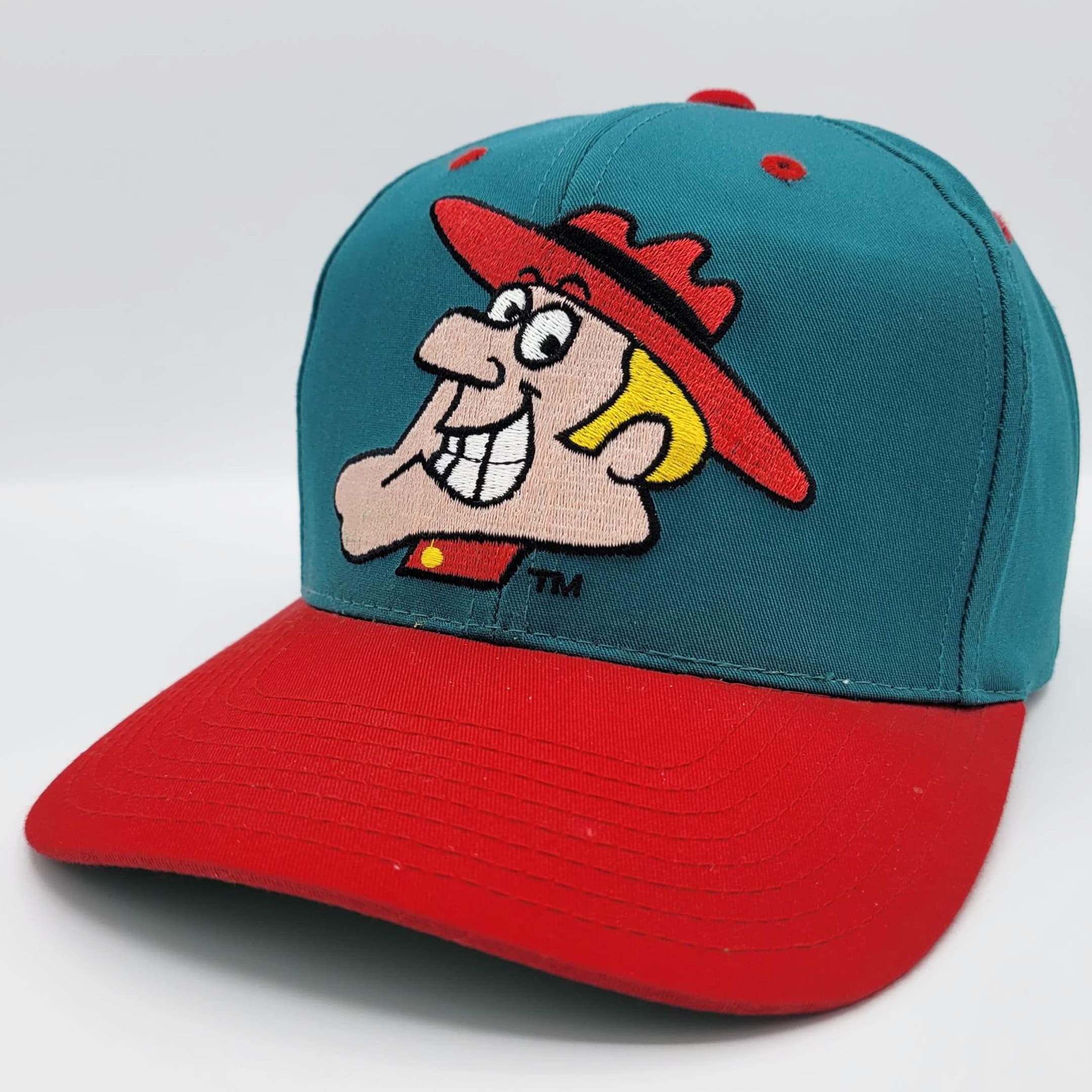 Vintage American Needle Blockhead Atlanta Braves Plain Logo Snapback Hat MLB