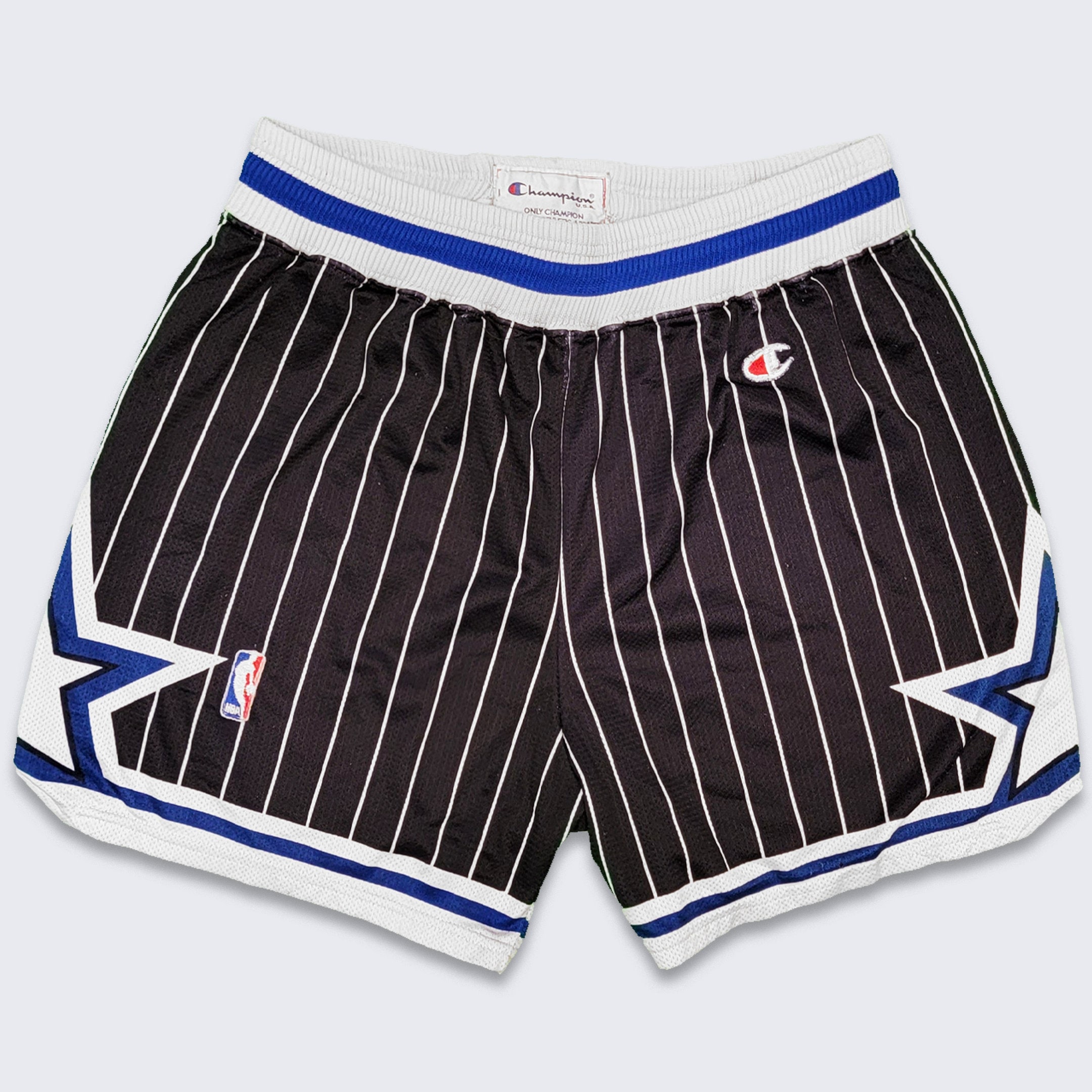 frivillig spredning køre Orlando Magic Vintage 90s Champion Pinstripe Basketball Shorts - Etsy  Finland