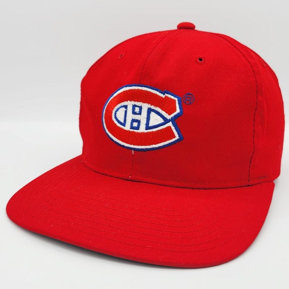 Montreal Canadiens Vintage Starter Snapback Hat - NHL Hockey Red Baseball Style Cap - Official Licensed Product - One Size - FREE SHIPPING