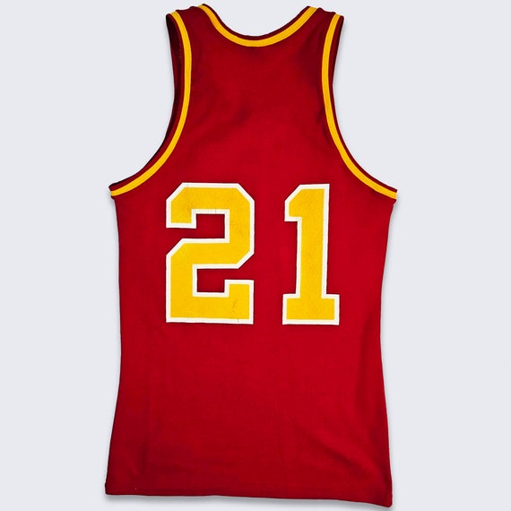 90s Reebok ユニフォーム Hawks Wilkins 21 2XL Atlanta Hawks Vintage 80s Dominique Wilkins Sand Knit