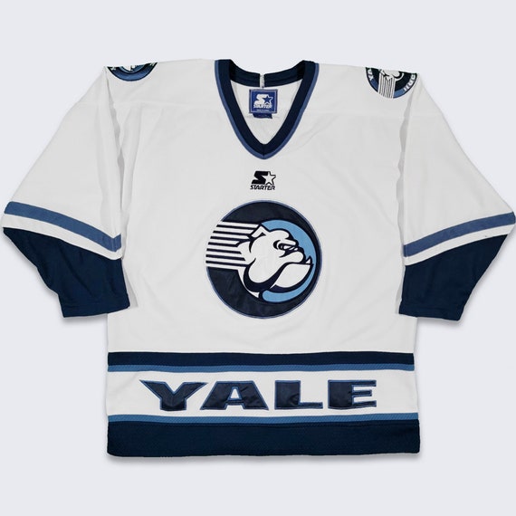 Yale Bulldogs Vintage 90s Starter Hockey Jersey -… - image 1