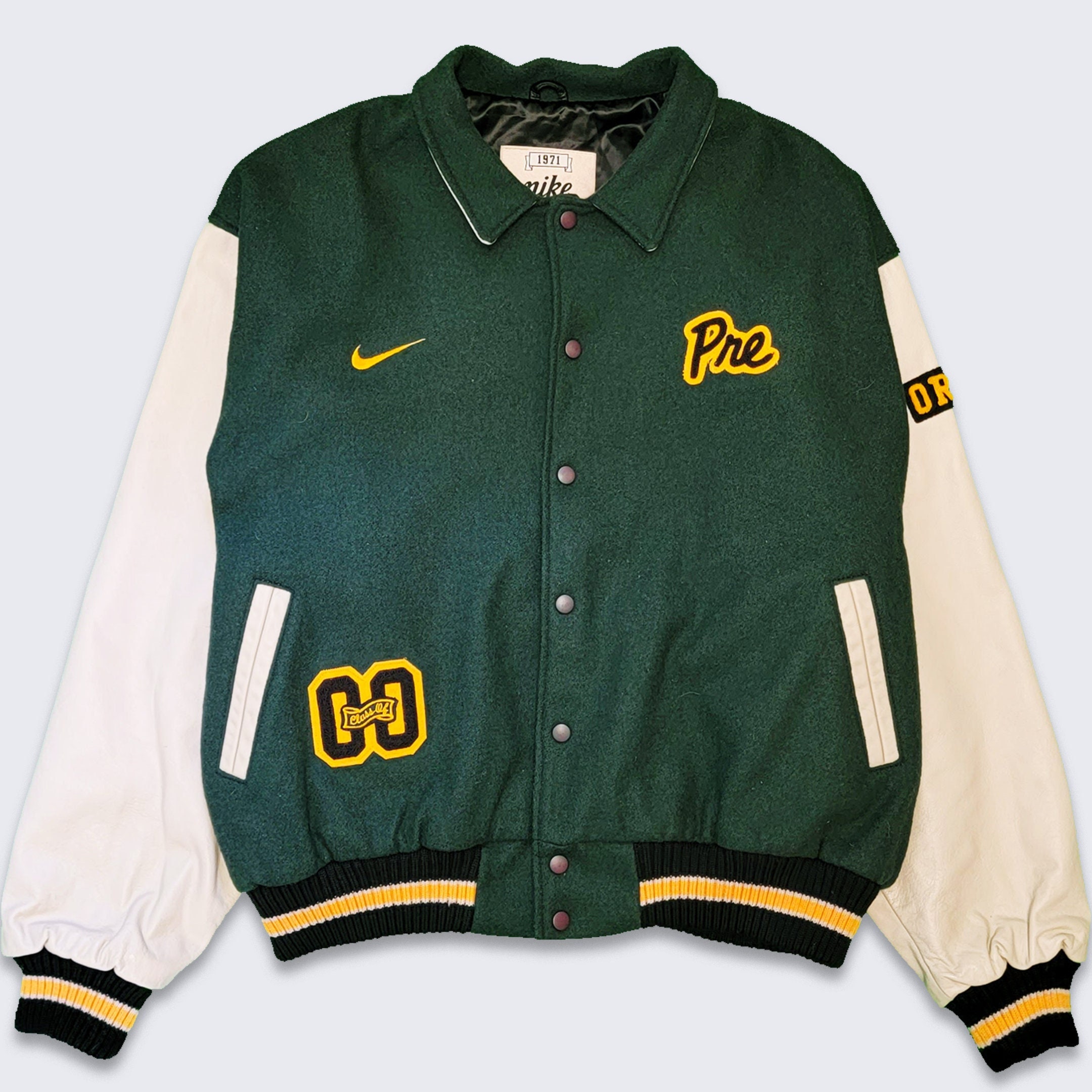 Oregon Ducks Vintage Nike Varsity Jacket Made in USA Wool - Etsy