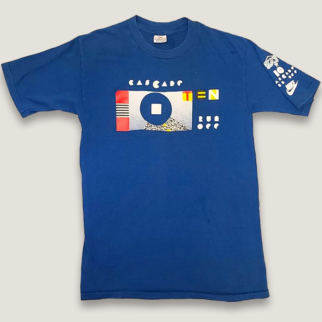 Vintage Nike Cascade Run off Shirt - Etsy