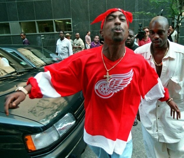 90s REDWINGS NHLジャケットMサイズプルオーバー 2pac 706 90s REDWINGS NHLジャケットMサイズプルオーバー 2pac 706
