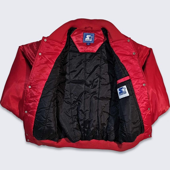 Blouson Satiné Kappa Vintage – Etoile Rouge Belgrade, Années 90, Taille L