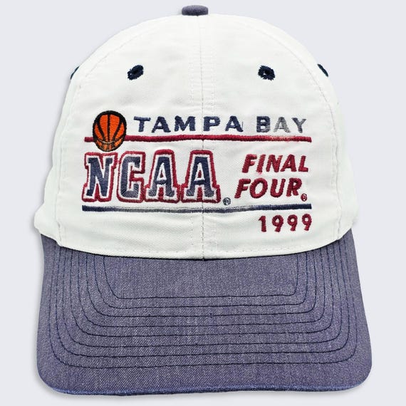 NCAA Final Four Vintage 90s Logo Athletic Snapback Hat - Basketball Tamp Bay Tournament - Official Product - One Size - Free SHIPPING