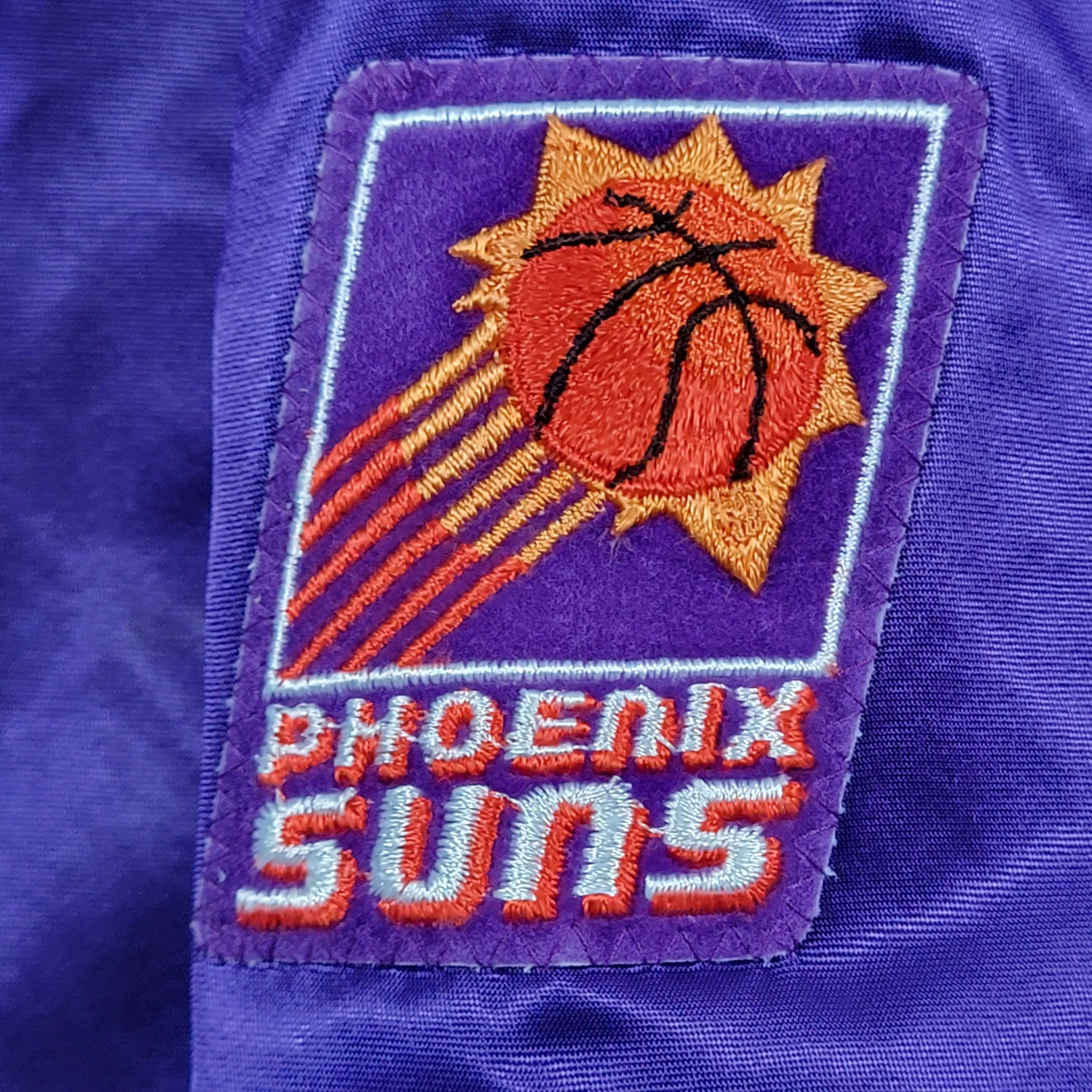 Phoenix Suns Vintage 90s Starter Satin Bomber Jacket - Size Xl