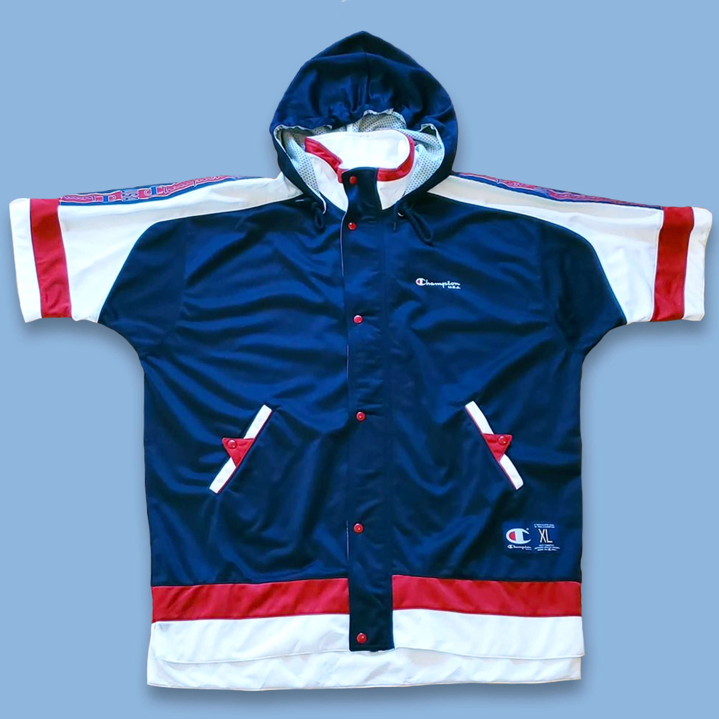 Champion short sleeve jacket hotsell
