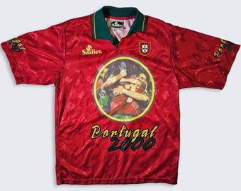Portugal Vintage Y2K Saillev World Cup Soccer Jersey