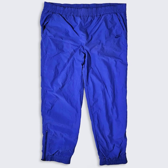 Nike Vintage 90s Challenge Court Tennis Jogger Windbreaker Pants - Swishy - Stitched On Logo - Men's Size : Extra Large (XL) - Free Shipping