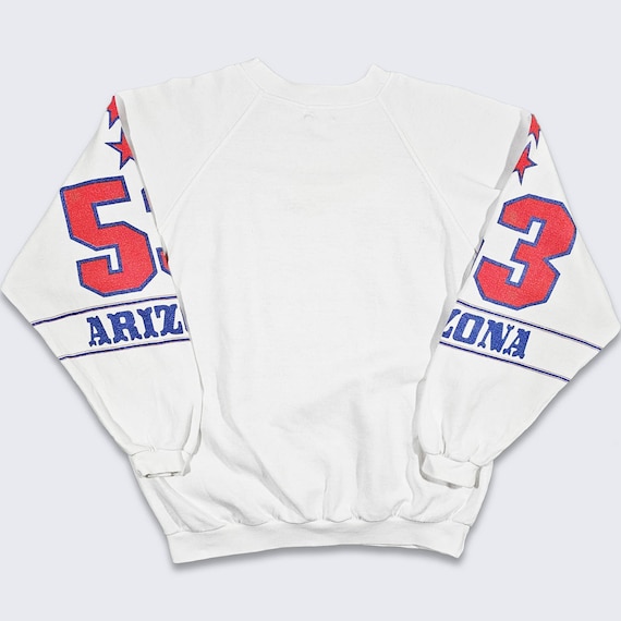 USA Vintage 90s Arizona Jeans Sweatshirt - White … - image 2