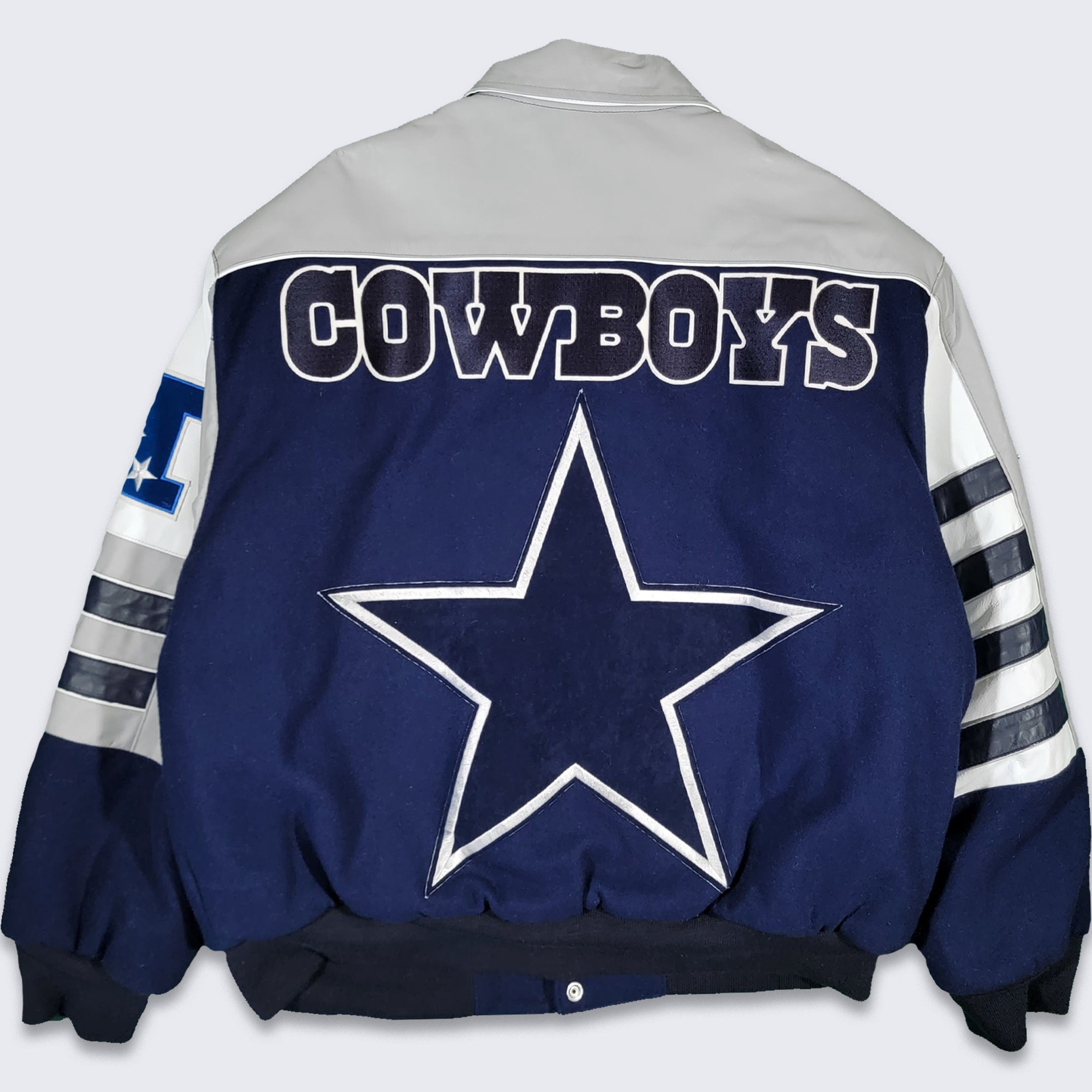 Dallas Cowboys Vintage 90s Jeff Hamilton Varsity Jacket