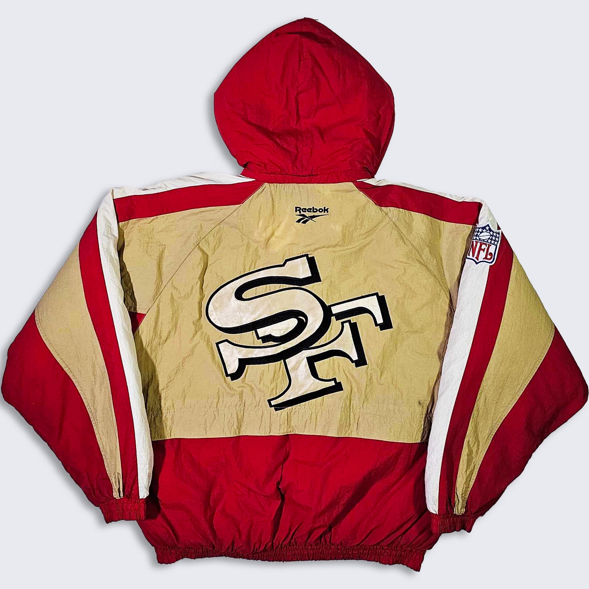 San Francisco 49ers Vintage 90s Reebok Puffer Jacket