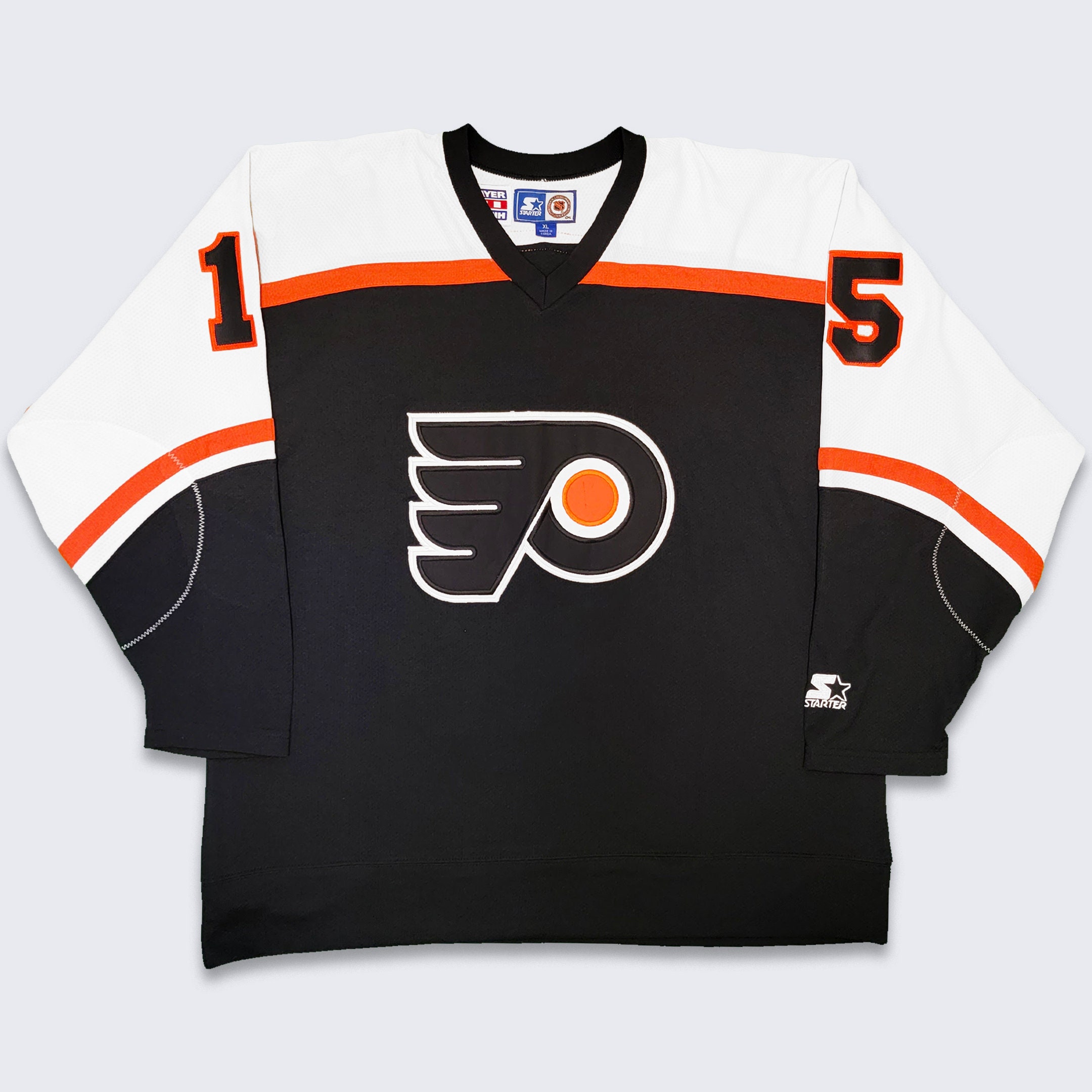 90's Eric Lindros Philadelphia Flyers Starter NHL Jersey Size XL