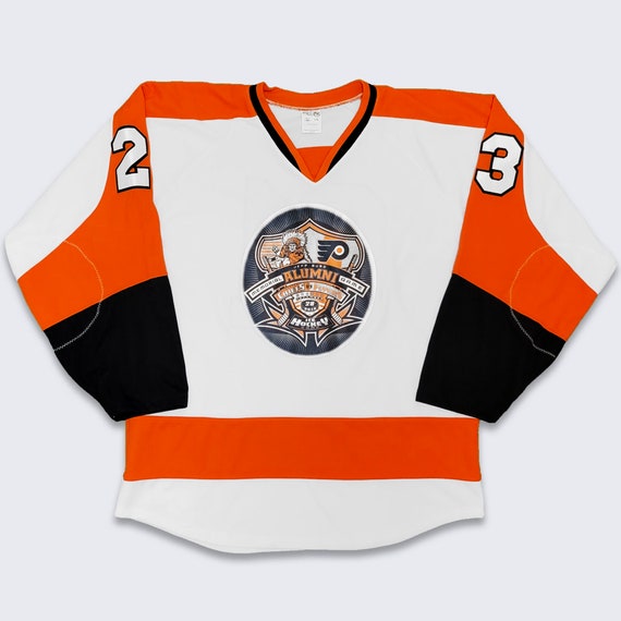 Athletic Knit Mesh Tri Color Hockey Jersey