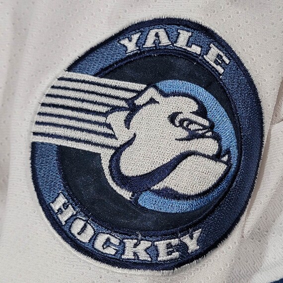 Yale Bulldogs Vintage 90s Starter Hockey Jersey -… - image 5