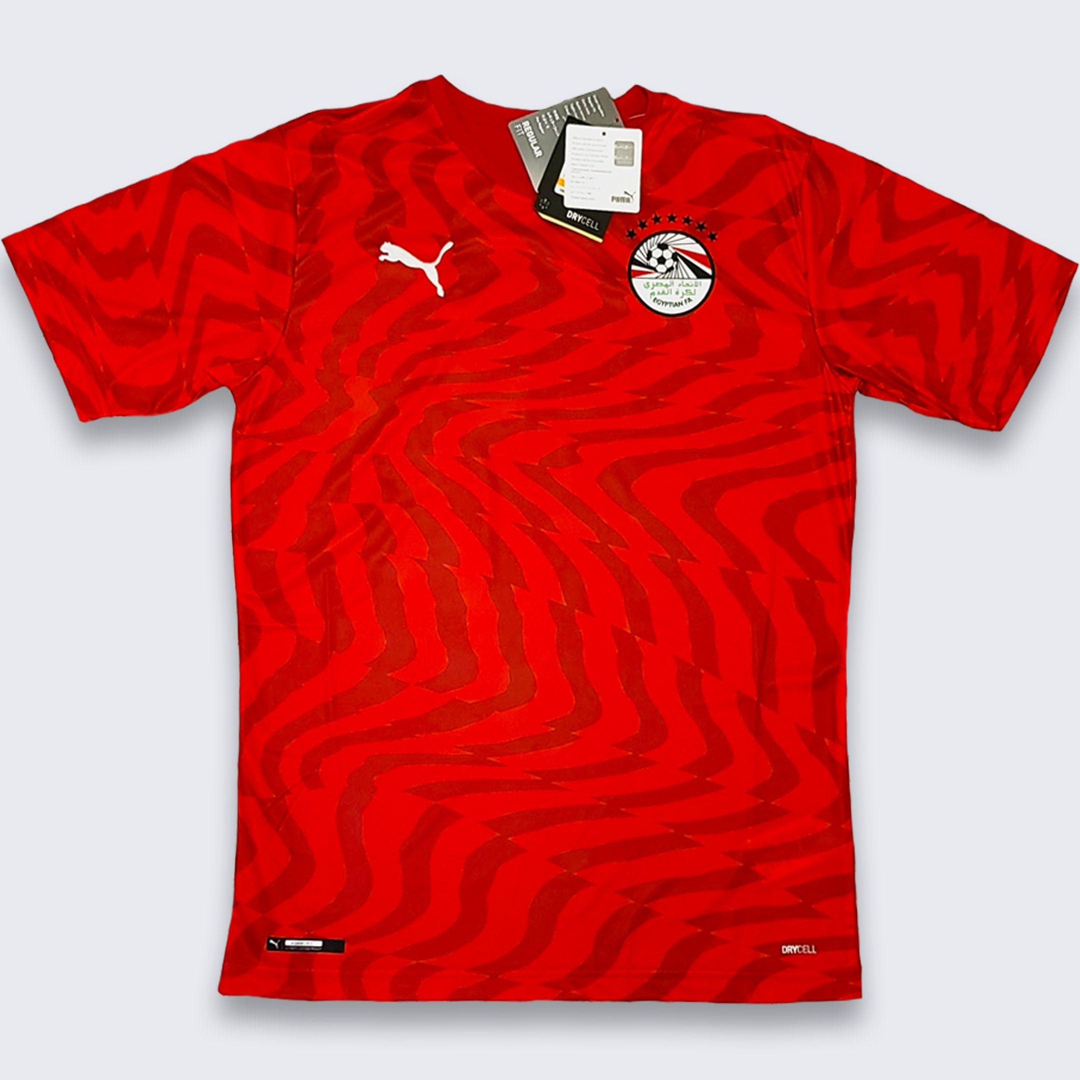 Egypt National Team Puma Red Soccer Jersey NWT New With Etsy