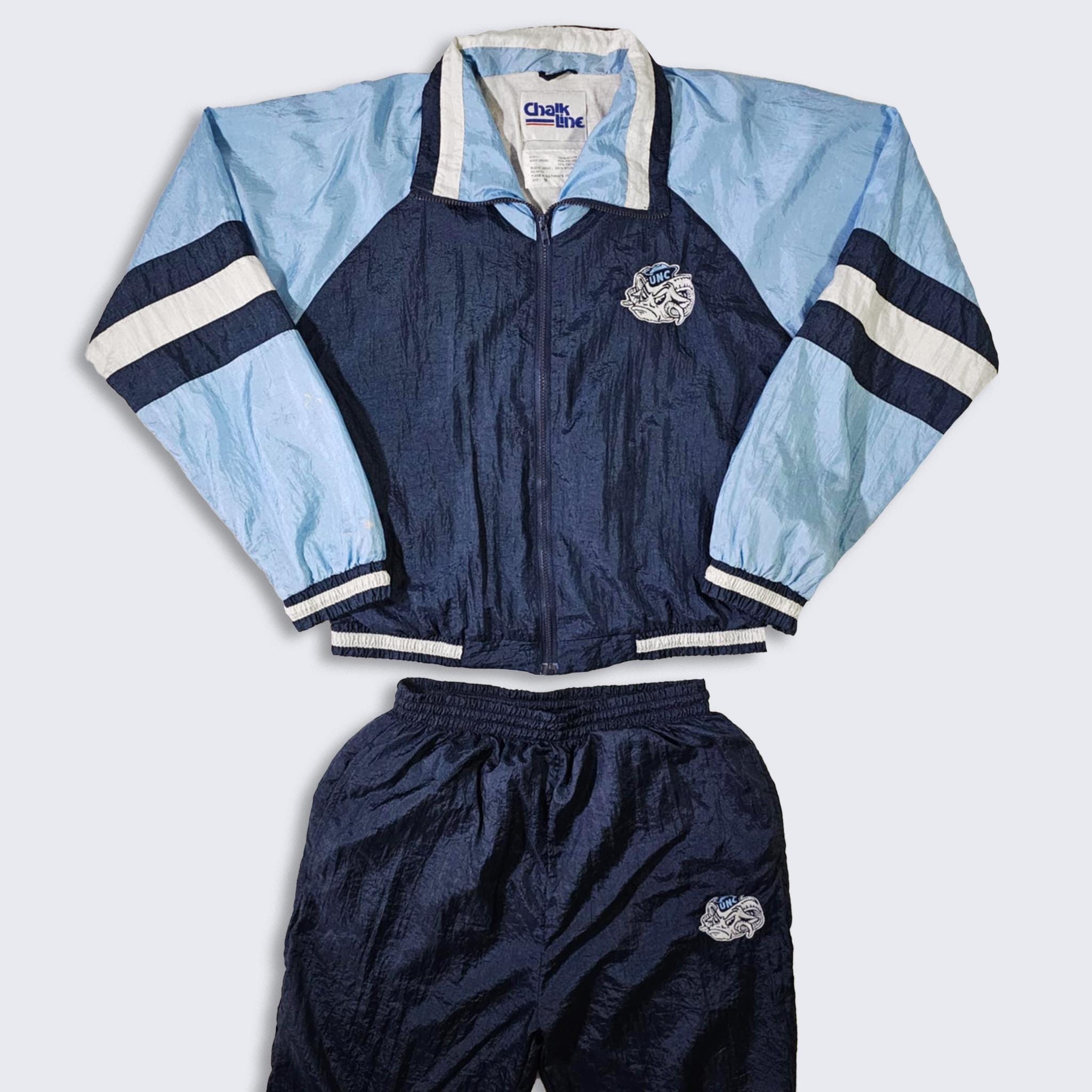 North Carolina Tar Heels Vintage 90s Chalk Line Track Suit