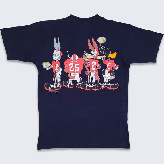 90s USA製 Looney Tunes vintage T-shirt Vtg Vintage 90s Taz looney tunes Ohio State university t