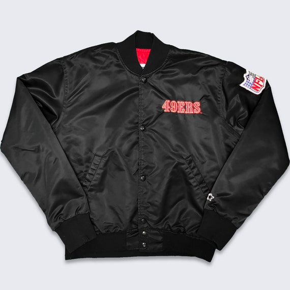 San Francisco 49ers Vintage Starter Satin Bomber Jacket - Etsy