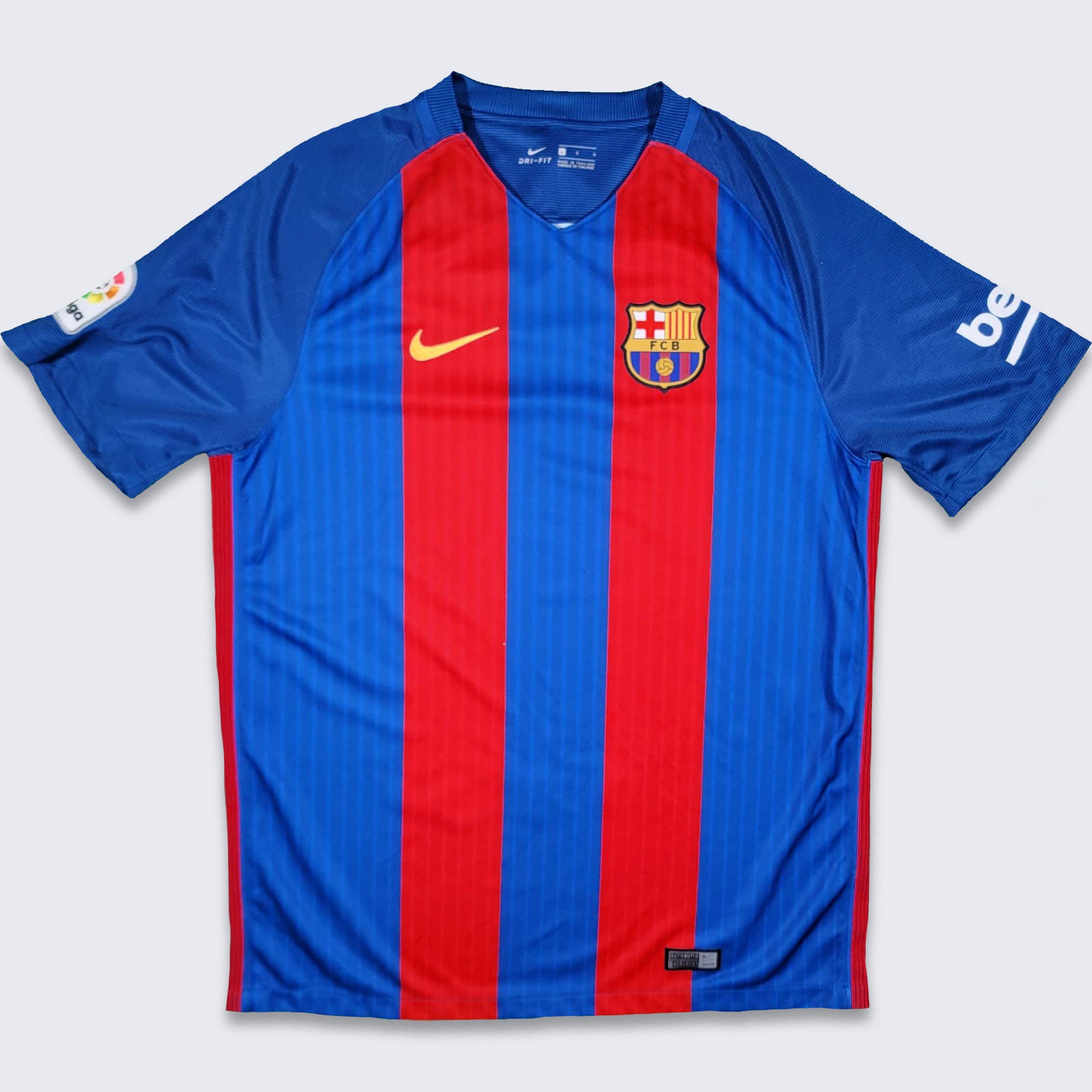 FC Barcelona Nike Soccer Jersey 2016 Home Shirt Blue & -
