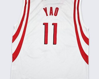 激レア‼️ NBAユニフォーム Houston Rockets Yao Ming Vintage Houston Rockets Team Nike Yao Ming 11 Jersey Mens