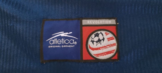 Vintage New England Revolution Soccer Jersey - image 4