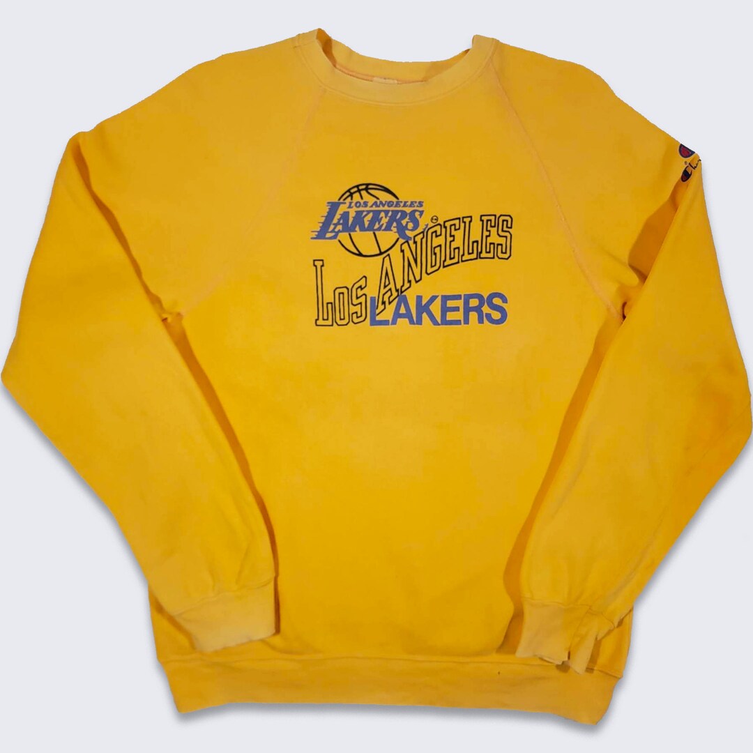 Vintage 80s Los Angeles Lakers NBA Crewneck Sweatshirt. Made -  in 2023
