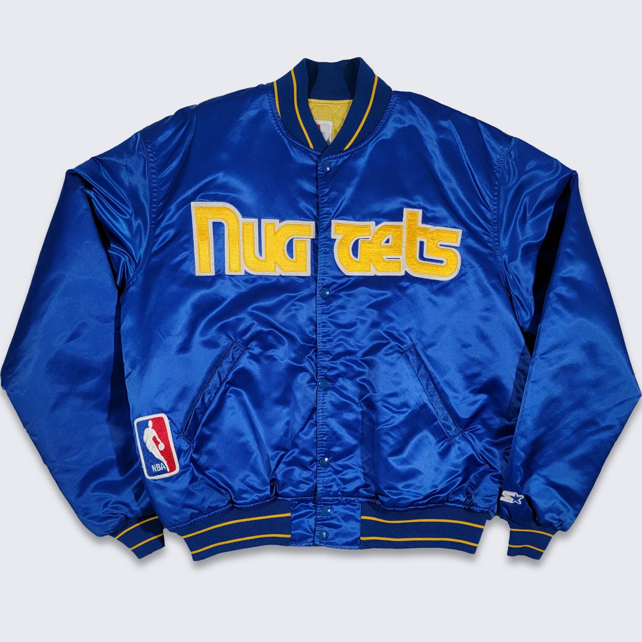 Starter Los Angeles Lakers Yellow Bomber Jacket - Jacket Hub