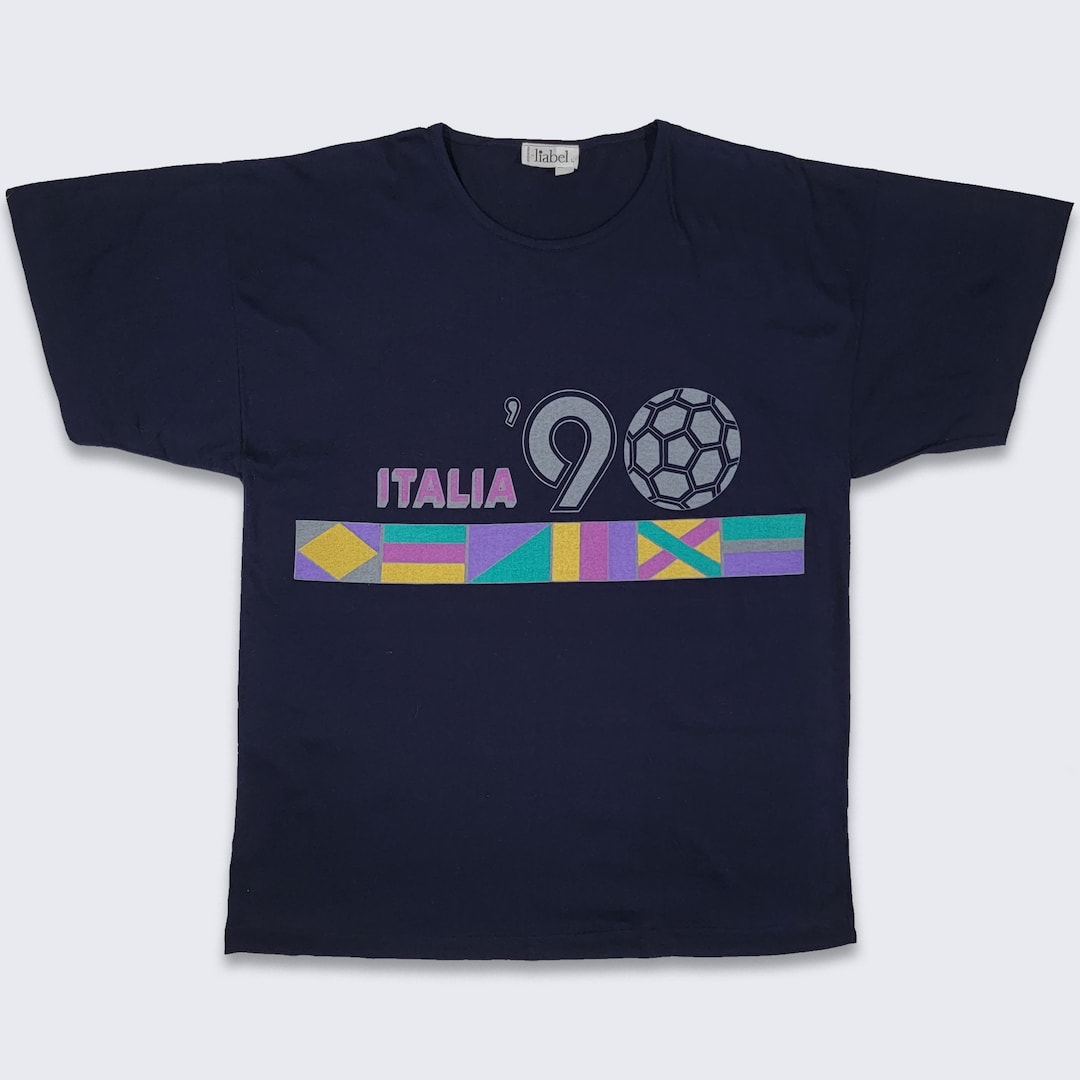 イタリア製ヴィンテージ90年代ワールドカップサッカーTシャツ