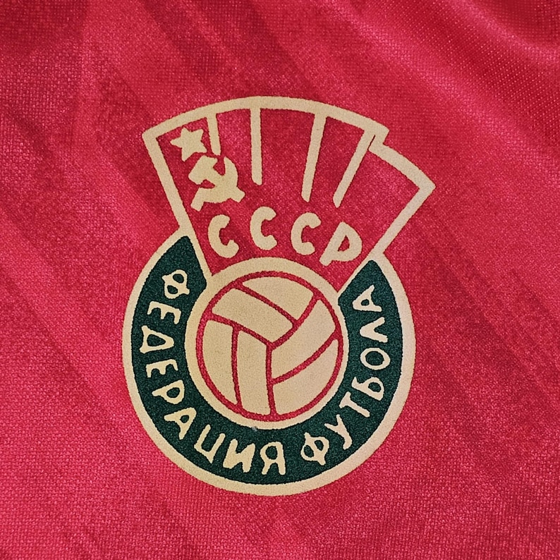 CCCP USSR Russia Vs Italy Vintage 90s Volga Soccer Jersey - Communist ...