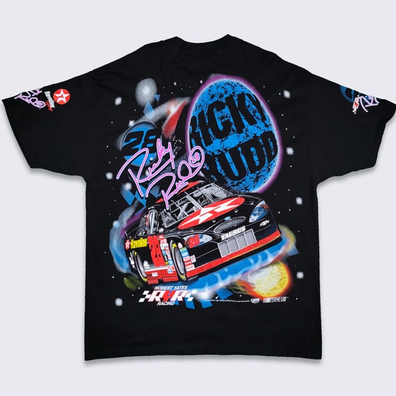 Ricky Rudd Vintage Nascar Track Star Space T-shirt - Chase