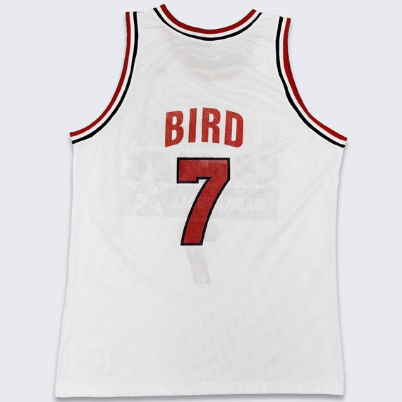 Men Larry Bird Throwback Green/Gold