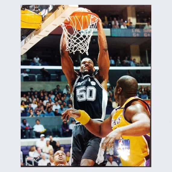 San Antonio Spurs Vintage 90s David Robinson Chal… - image 8