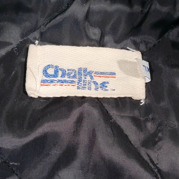 San Jose Sharks Vintage 90s Chalk Line Satin Bomber Jacket San Jose Sharks Vintage 90s Chalk Line Satin Bomber Jacket