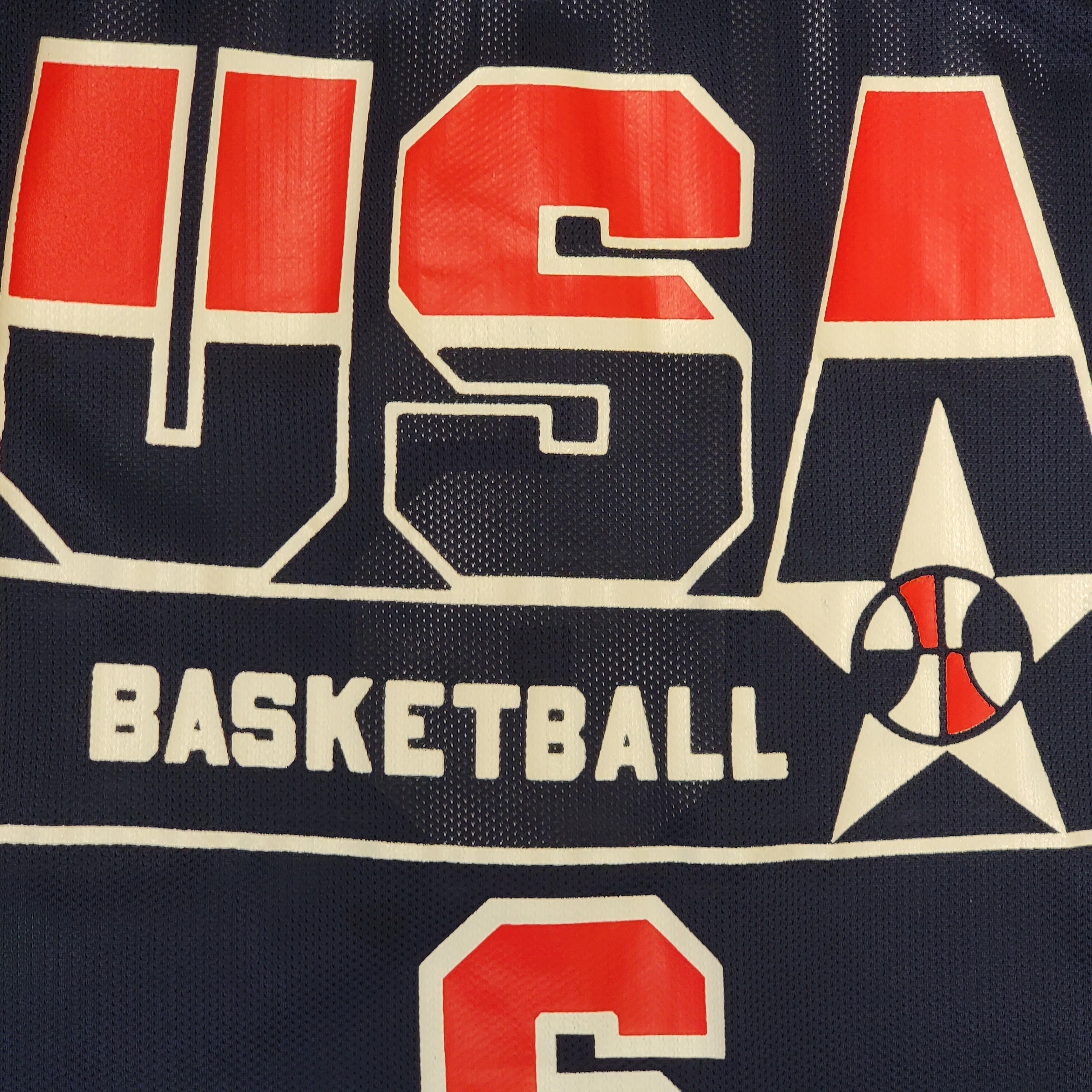 USA Basketball Vintage 90s Derrick Coleman Champion Basketball 