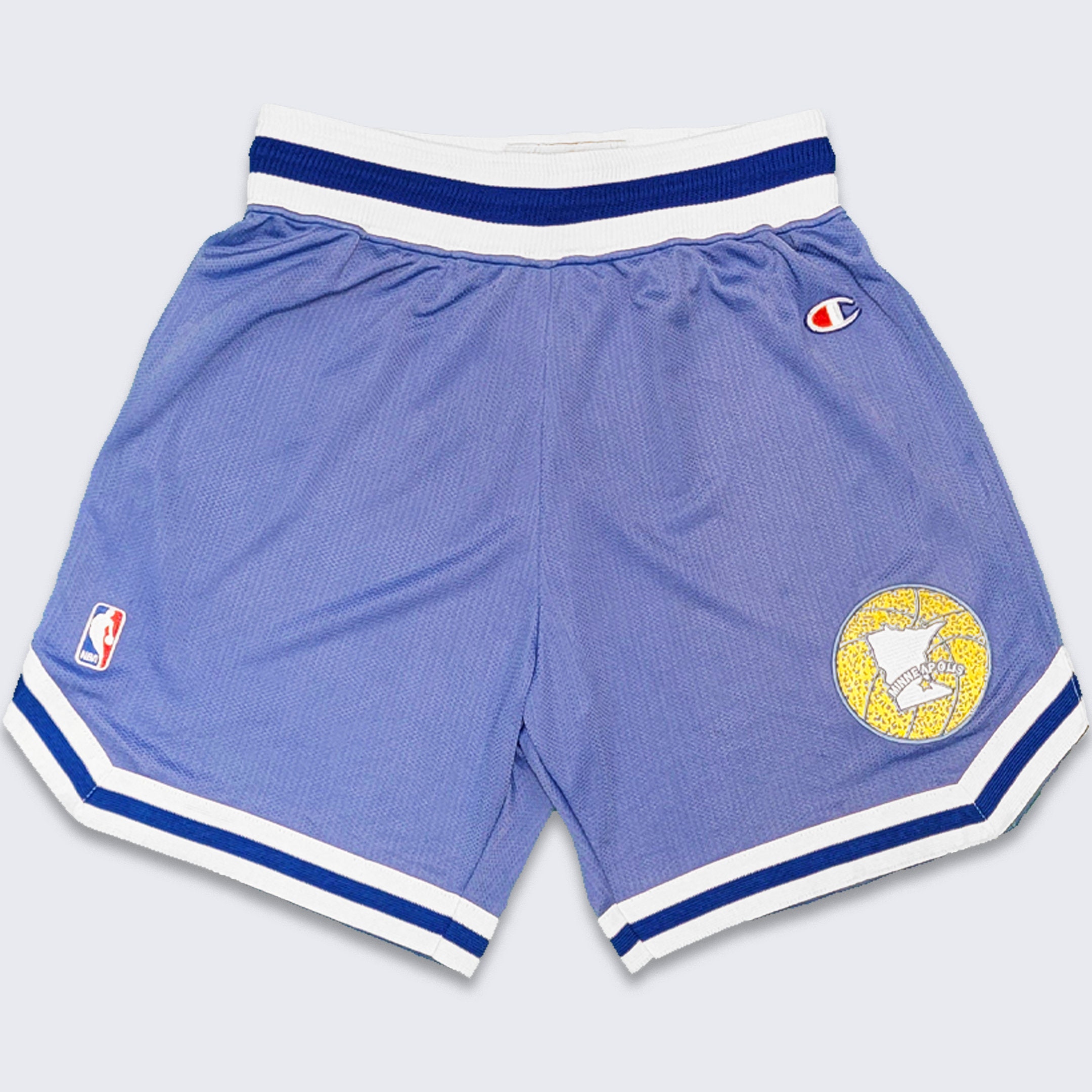 Premium Los Angeles Lakers Basketball Shorts Retro Street Wear Blue