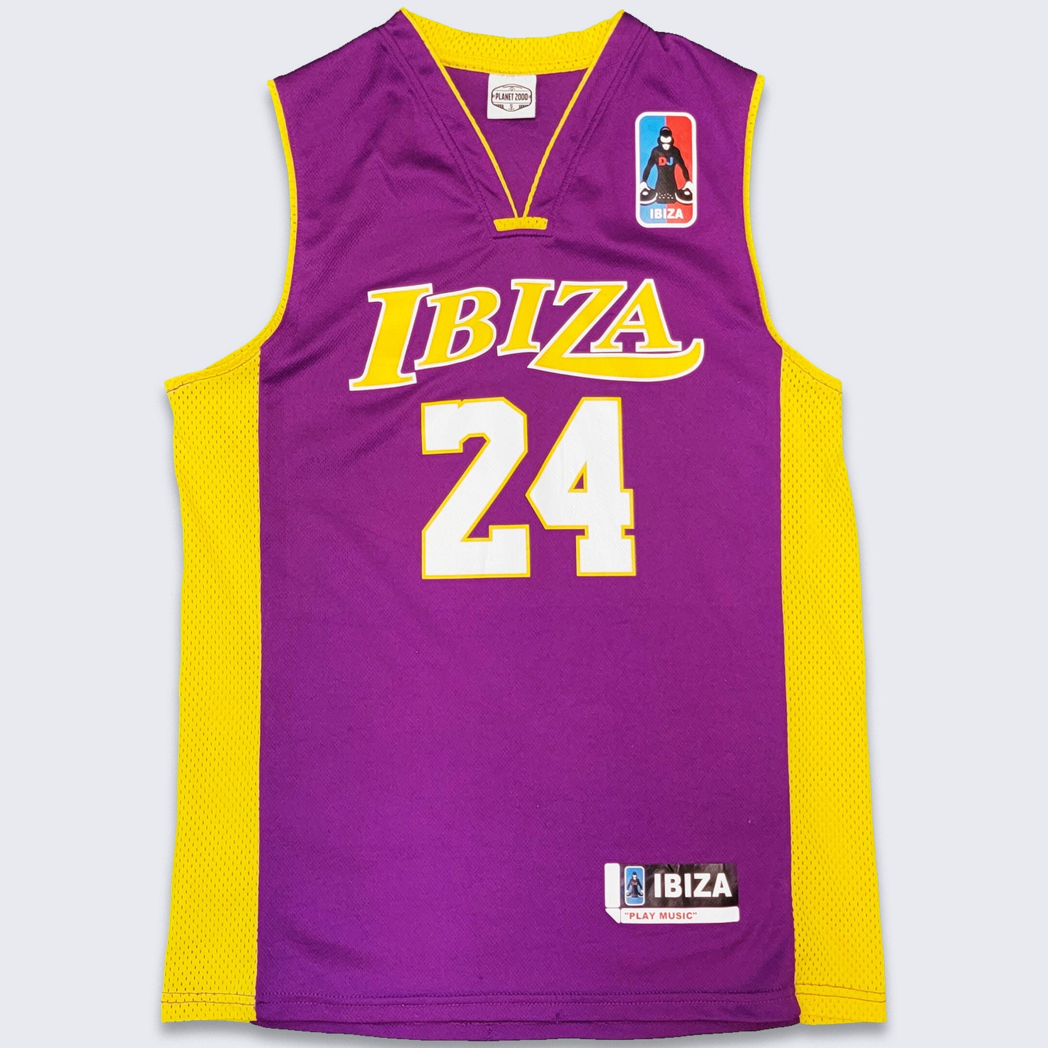 Blank LA Lakers Basketball Jerseys, Vintage Purple & Gold