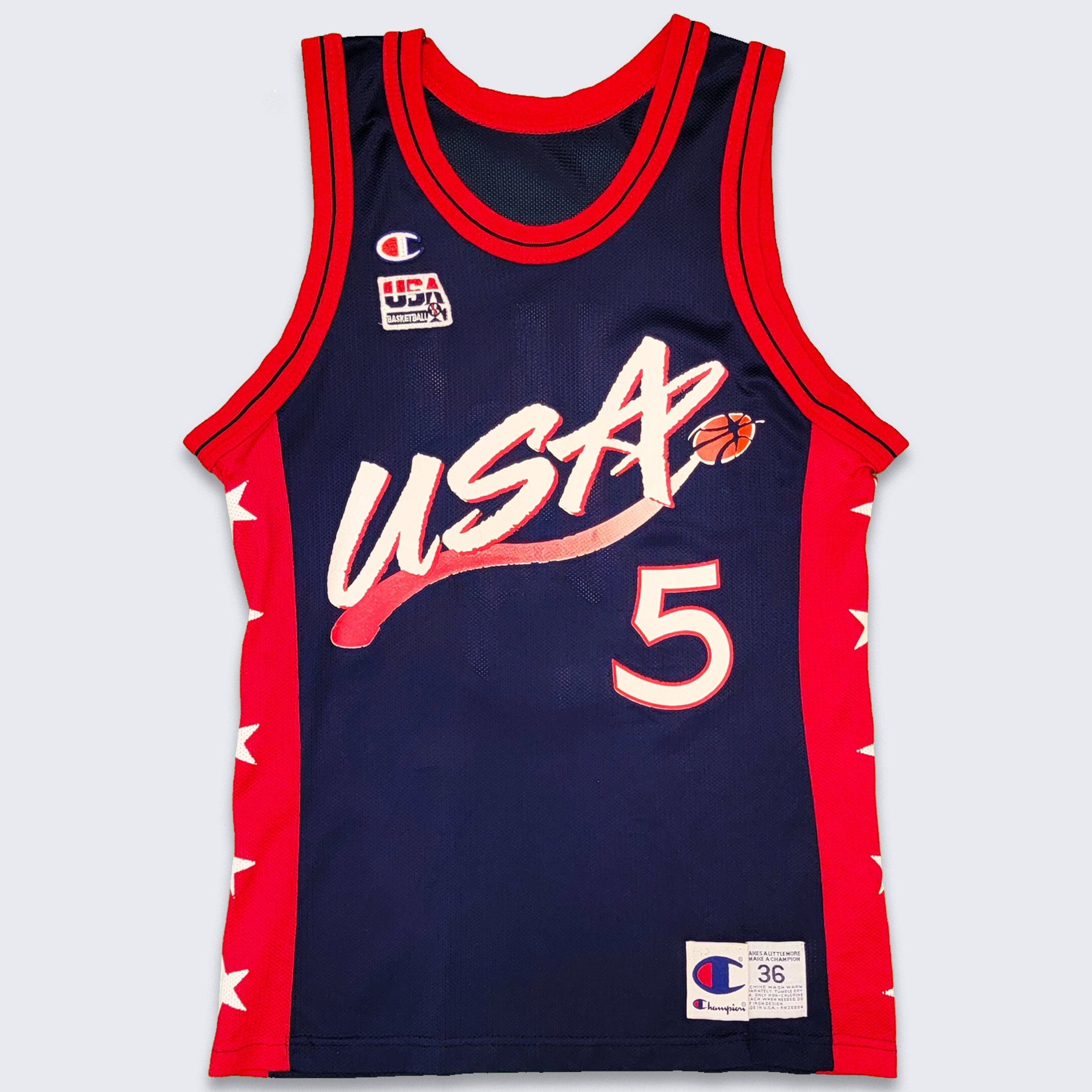 ThingsIBuyForYou Grant Hill Vintage Nike Authentic Basketball Jersey