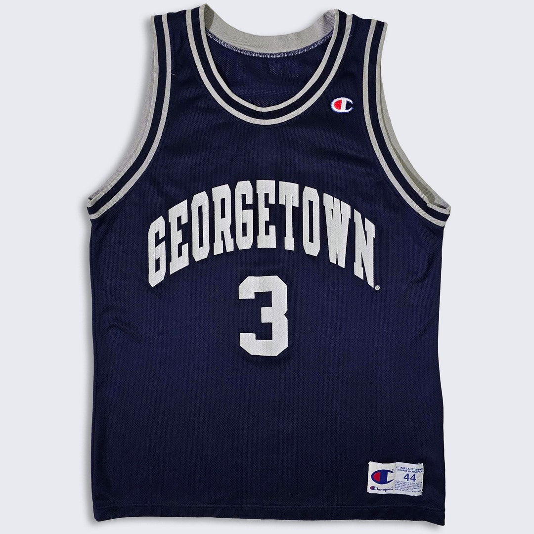 Georgetown Hoyas Vintage 90s Allen Iverson Champion Basketball
