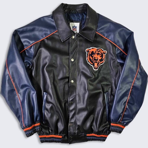 Vintage nfl leather jackets hotsell