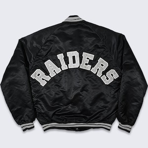 Raiders Coach Jacket Etsy UK
