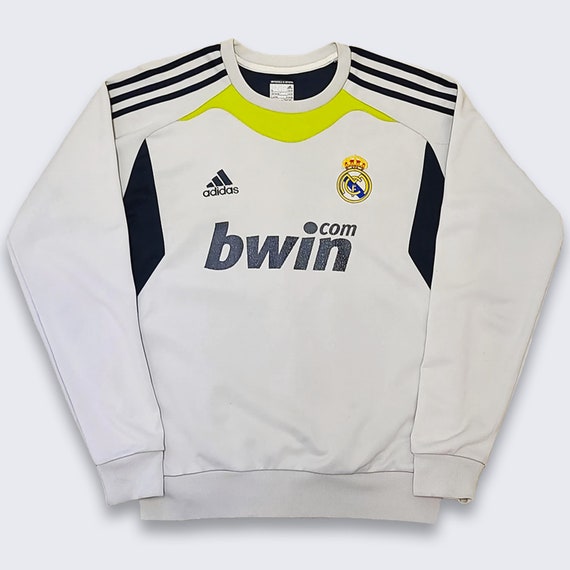 Real Madrid Adidas Soccer Warm Up Jersey Sweatshir